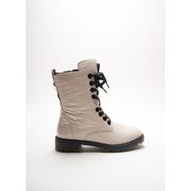 CAPRICE - Bottines/Boots beige en cuir - Femme - Taille 36 - Modz
