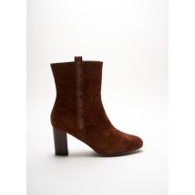 EMILIE KARSTON - Bottines/Boots marron en cuir - Femme - Taille 39 - Modz
