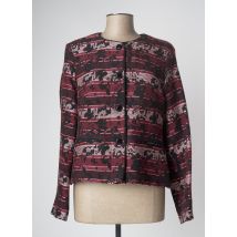 FRANK WALDER - Veste casual rouge en viscose - Femme - Taille 42 - Modz