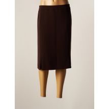 WEILL - Jupe mi-longue marron en polyester - Femme - Taille 50 - Modz