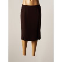 WEILL - Jupe mi-longue marron en polyester - Femme - Taille 42 - Modz