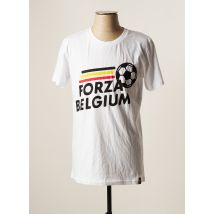 MUSKETON - T-shirt blanc en coton - Homme - Taille L - Modz