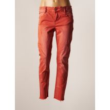 LES P'TITES BOMBES - Pantalon slim orange en coton - Femme - Taille 42 - Modz