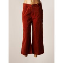 LE FABULEUX MARCEL DE BRUXELLES - Pantalon 7/8 marron en coton - Femme - Taille 42 - Modz