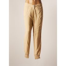 YAYA - Pantalon chino beige en coton - Femme - Taille 42 - Modz