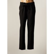 FRANSA - Pantalon droit noir en polyester pour femme - Taille 42 - Modz