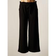 BELLITA - Pantalon large noir en polyester - Femme - Taille 38 - Modz