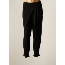GAUDI - Pantalon droit noir en polyester - Femme - Taille 44 - Modz