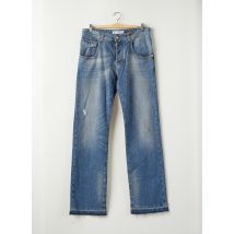 BLUE LEVEL - Jeans coupe droite bleu en coton - Homme - Taille TU - Modz