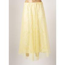 BELLITA - Jupe longue jaune en polyester - Femme - Taille 42 - Modz