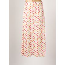 BELLITA - Jupe mi-longue beige en polyester - Femme - Taille 40 - Modz