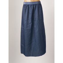 BELLITA - Jupe longue bleu en coton pour femme - Taille 40 - Modz