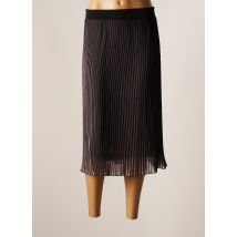 BELLITA - Jupe mi-longue noir en polyester - Femme - Taille 36 - Modz