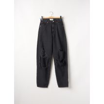 TALLY WEIJL - Jean coupe Mom noir en coton - Femme - Taille 34 - Modz