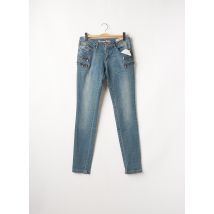 BUENA VISTA - Jeans coupe slim bleu en coton - Femme - Taille 34 - Modz