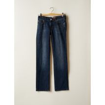 BLUE LEVEL - Jeans coupe droite bleu en coton - Femme - Taille TU - Modz