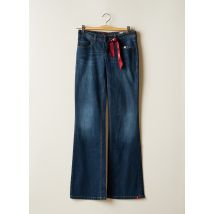 EDC BY ESPRIT - Jean coupe flare bleu en coton - Femme - Taille TU - Modz