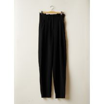 ASTRID BLACK LABEL - Pantalon large noir en polyester - Femme - Taille 36 - Modz