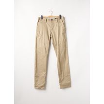 RAW-7 - Pantalon chino beige en coton pour homme - Taille W30 L34 - Modz