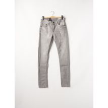 ONLY - Jeans coupe slim gris en coton - Homme - Taille TU - Modz