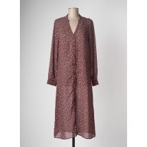 JACQUELINE DE YONG - Robe mi-longue marron en polyester - Femme - Taille 36 - Modz