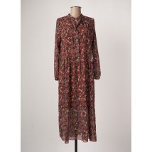 ZABAIONE - Robe longue marron en viscose - Femme - Taille 36 - Modz
