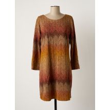 BELLITA - Robe courte marron en viscose - Femme - Taille 44 - Modz