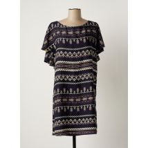 J&J - Robe courte bleu en polyester - Femme - Taille 40 - Modz
