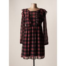 NAF NAF - Robe courte rouge en polyester - Femme - Taille 42 - Modz
