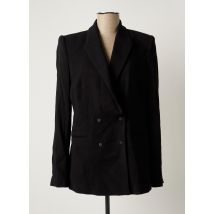 MANGO - Blazer noir en viscose pour femme - Taille 40 - Modz