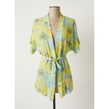 BELLITA - Veste kimono bleu en polyester - Femme - Taille 36 - Modz