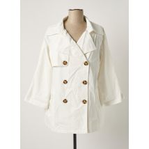 MOLLY BRACKEN - Trench blanc en coton - Femme - Taille 38 - Modz