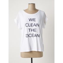 SAVE THE DUCK - T-shirt blanc en nylon - Femme - Taille 36 - Modz