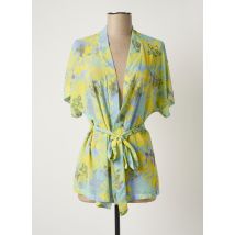 BELLITA - Veste kimono jaune en polyester - Femme - Taille 36 - Modz