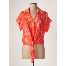 BELLITA - Chemisier orange en polyester - Femme - Taille 38 - Modz