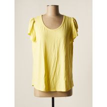 BELLITA - T-shirt jaune en viscose - Femme - Taille 36 - Modz