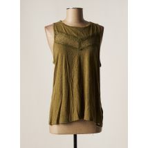 SUPERDRY - Débardeur vert en lin - Femme - Taille 36 - Modz