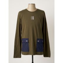 CEMI - T-shirt vert en coton - Homme - Taille M - Modz