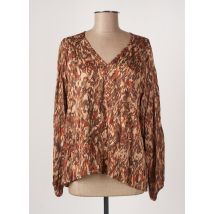 BELLITA - Blouse marron en viscose pour femme - Taille 40 - Modz