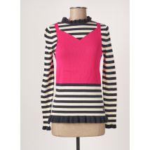 MAURICE - Pull bleu en polyester - Femme - Taille 34 - Modz