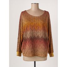 BELLITA - Top marron en viscose - Femme - Taille 40 - Modz