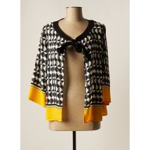 CHRISTINE LAURE - Gilet manches longues noir en polyester - Femme - Taille 38 - Modz
