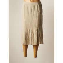 GEVANA - Jupe mi-longue gris en viscose - Femme - Taille 40 - Modz
