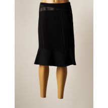 CHRISTINE LAURE - Jupe mi-longue noir en polyester - Femme - Taille 40 - Modz