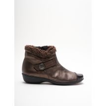 GEO-REINO - Bottines/Boots marron en cuir pour femme - Taille 36 - Modz