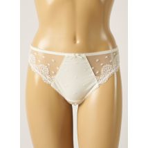 FANTASIE - Tanga beige en coton - Femme - Taille 44 - Modz