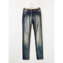 TRICOT CHIC - Jeans coupe slim bleu en coton - Femme - Taille 36 - Modz