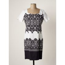PAUSE CAFE - Robe courte noir en coton - Femme - Taille 38 - Modz