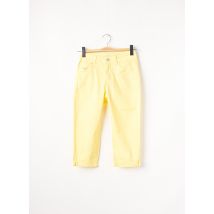 C'EST BEAU LA VIE - Corsaire jaune en coton - Femme - Taille 34 - Modz