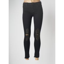 LEMONE - Jeans coupe slim noir en coton - Femme - Taille 36 - Modz